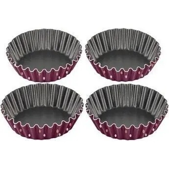 Tefal Set forme pentru briose Tefal PerfectBake, 4 buc, 11 cm, J5558102