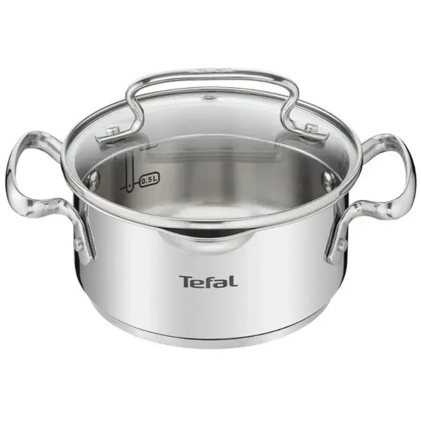 Tefal Tefal G7194355 DUETTO+ Oala Cu Capac, 18cm, Argintiu