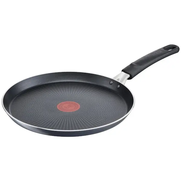 Tefal Tigaie clatite Tefal XL Force, 25 cm, invelis antiaderent, indicator termic Thermo Signal, maner ergonomic