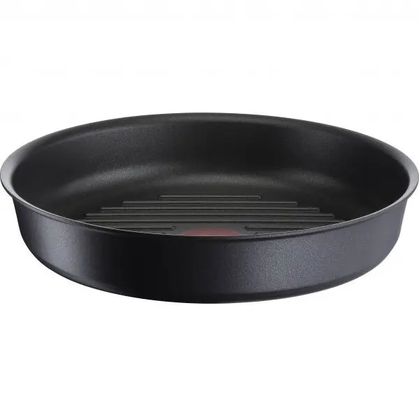 Tefal Tigaie gratar TEFAL Ingenio Unlimited L8584074, D26cm, THERMO-SIGNAL, Invelis antiaderent TITANIUM, Toate sursele de caldura, Maner detasabil (nu este inclus), Depozitare usoara, DW Safe