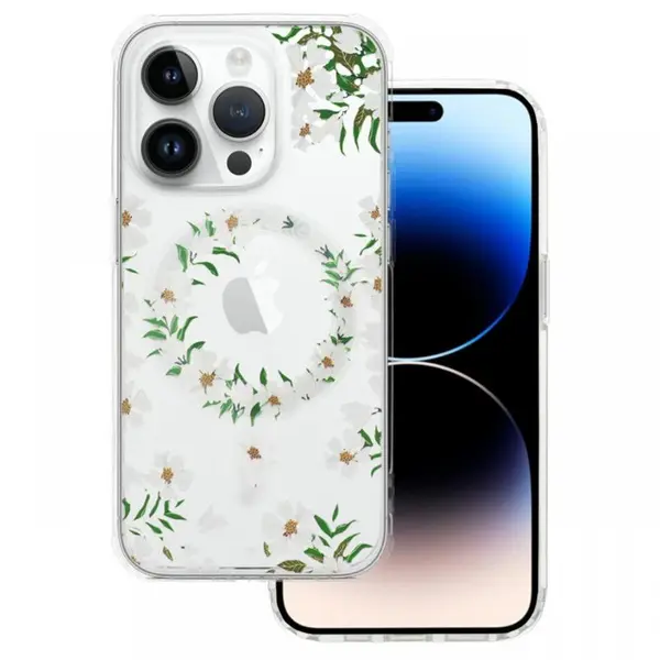 Tel Protect Husa Flower Magsafe iPhone 14 Pro Max Design 5