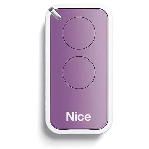 Telecomanda Nice INTI2L, 2 canale, 433.92 MHz, mov