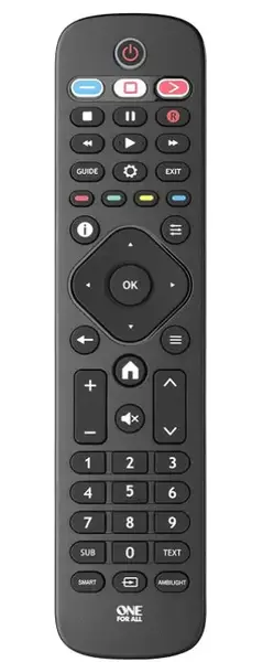 Telecomanda One for all URC4913, pentru Philips (Negru)