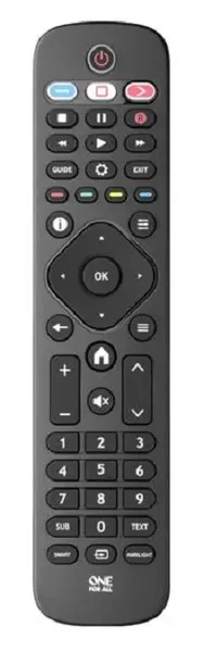 Telecomandă pentru ТВ Philips - URC4913, universal, negru