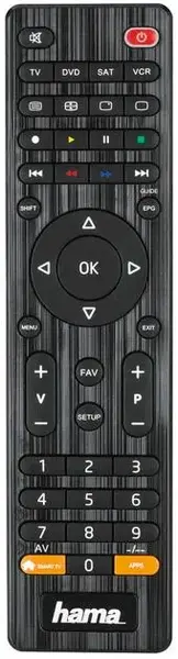 Telecomanda Universala Hama 12306, 4 in 1 (Negru)