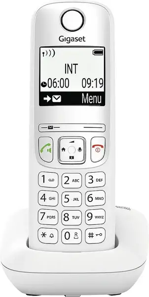 Telefon DECT fara fir Gigaset A690, Caller ID (Alb)
