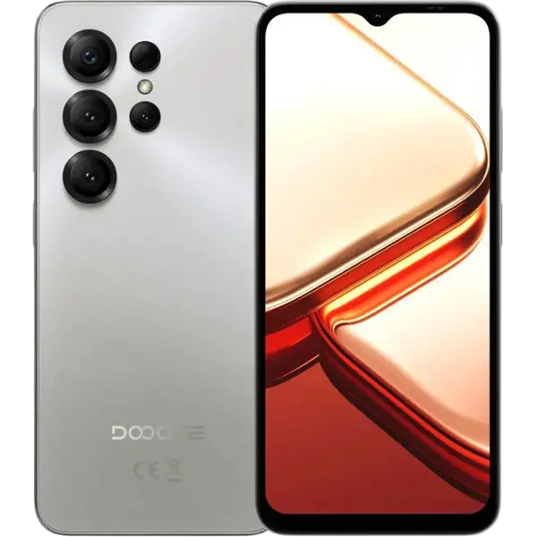 Telefon Doogee Note 56 X, 4G, Octa-Core, 6.56 HD+ 90Hz, 3GB RAM, 64GB, 6150mAh, Android 16, Silver