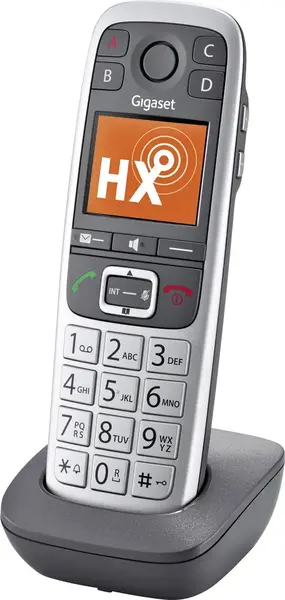 Telefon fara fir DECT Gigaset E560HX, Speaker (Argintiu)
