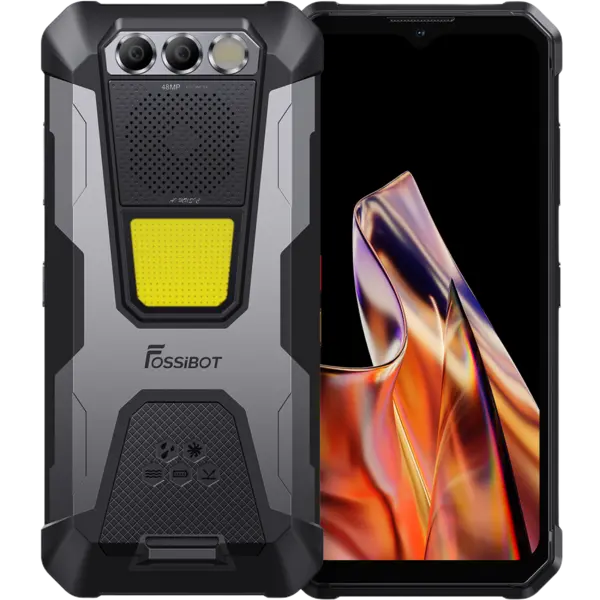 Telefon Fossibot F106 Pro, 4G, Dual SIM, 8GB RAM, 256GB, NFC, 12000mAh, Android 14