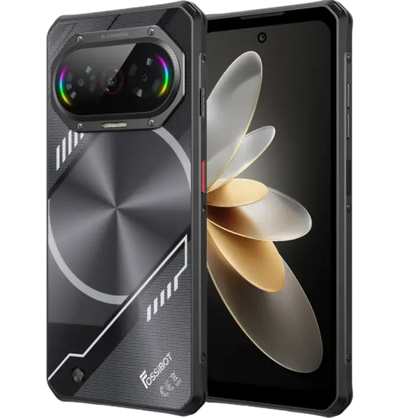 Telefon Fossibot F114, 4G, Dual SIM, 6.75 , 8-Core T615, 128GB, NFC, RGB, 5000mAh, Android 15