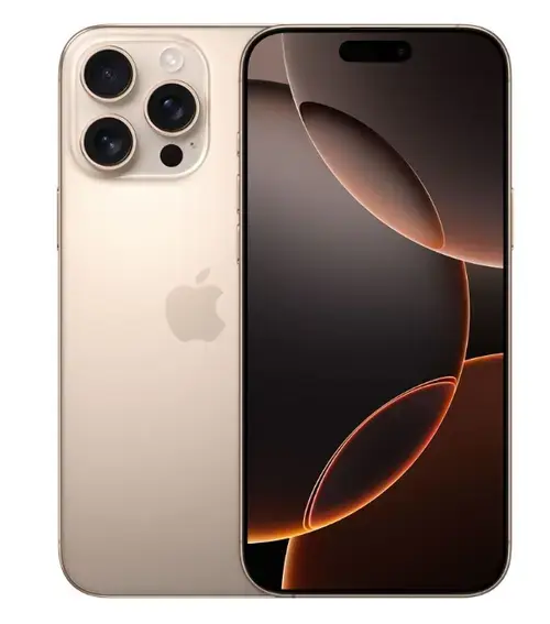 Telefon Mobil Apple iPhone 16 Pro Max, LTPO Super Retina XDR OLED 6.9inch, 1TB Flash, Camera Tripla 48 + 12 + 48 MP, Wi-Fi, 5G, iOS (Auriu)