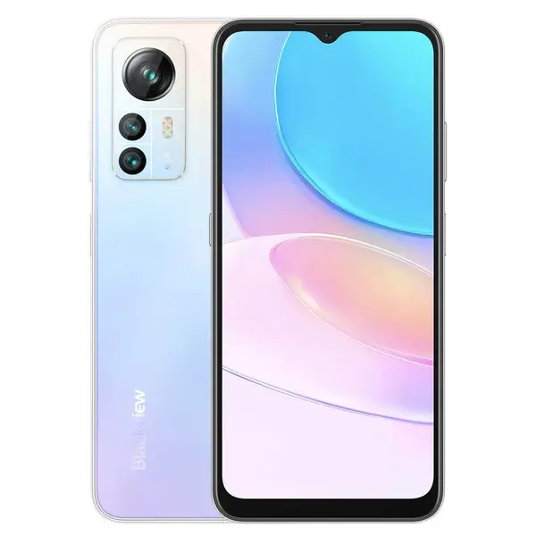 Telefon mobil Blackview A85, 128GB, 8GB, 4G, Dual Sim, White