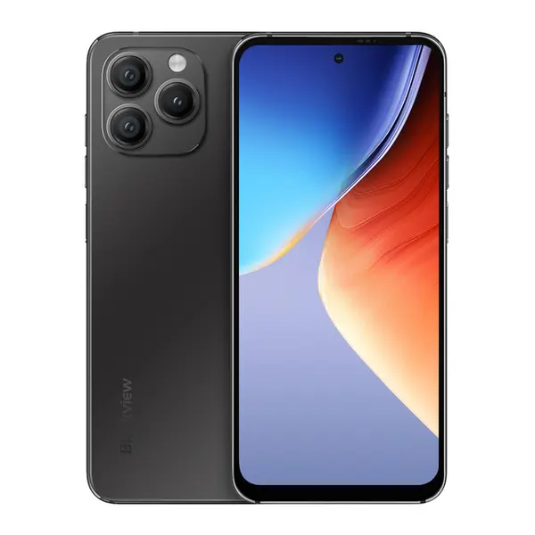 Telefon mobil Blackview A96, Obsidian Black, 4G, display 6.5 120Hz 2.4K, 24GB RAM (12GB + 12GB extensibili), 256GB ROM, Android 13, Helio G99, 4380mAh, Dual SIM