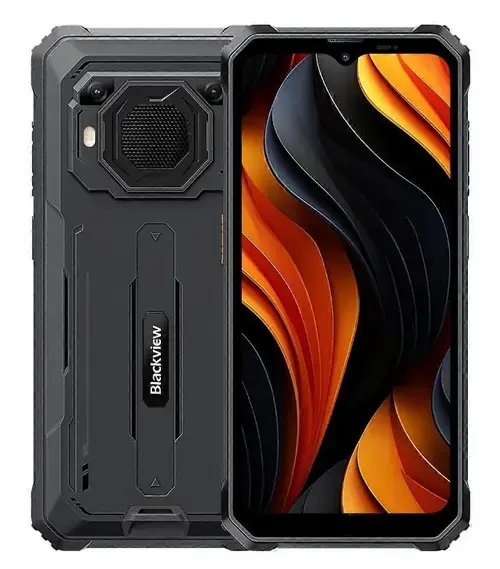 Telefon Mobil Blackview BV6200 Plus, Procesor Unisoc T606 Octa-Core, Ecran IPS 6.56inch, 8GB RAM, 256GB Flash, Camera Duala 16 + 2 MP, Wi-Fi, 4G, Dual SIM, Android (Negru)