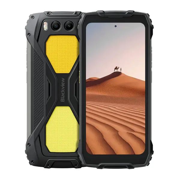 Telefon Mobil Blackview BV7300, Negru, 4G, 6.67 HD+ IPS, Android 14, 18GB RAM (6GB + 12GB extensibil), 256GB ROM, 50MP spate + 32MP fata + 20MP Night Vision, 15000mAh, Dual SIM Hibrid