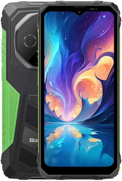 Telefon Mobil Blackview FORT 1, Verde, 4G, 6.56, ³ HD+ IPS, 16GB RAM (4GB + 12GB Extensibili), 128GB ROM, 16 MP, Android 15, Tiger T615, NFC, 10000 mAh, 18 W, Dual SIM