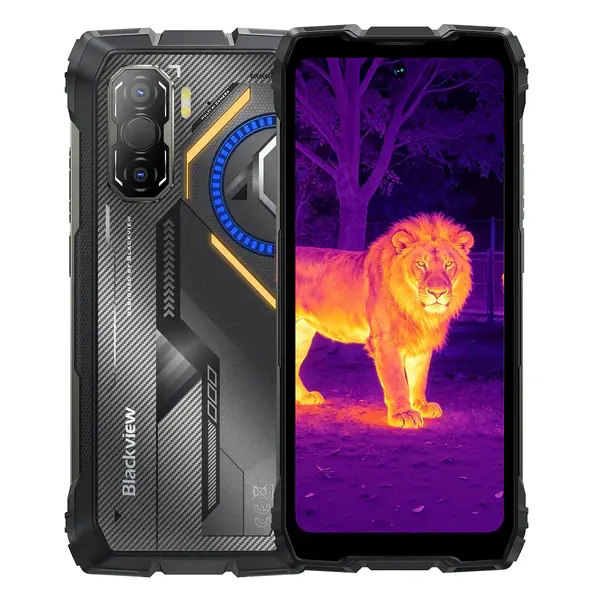 Telefon Mobil Blackview ROCK 3 Rugged, Negru, 4G, Camera Termica, Ecran 6.78 FHD+ 120Hz, 32GB RAM (8GB + 24GB extensibili), 256GB, Camera 108MP, Baterie 10000mAh, Android 16, NFC, Dual SIM