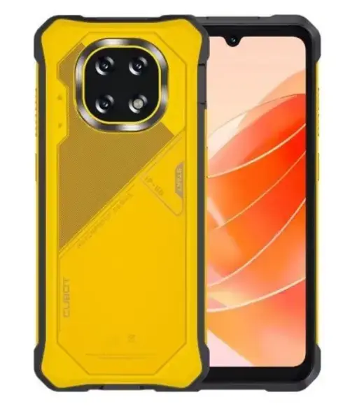 Telefon Mobil Cubot KingKong ES5, Procesor Octa-Core, Ecran IPS LCD 6.88inch, 6GB RAM, 128GB Flash, Camera Tripla 64 + 2 + AUX, Wi-Fi, 4G, Dual Sim, Android (Galben)