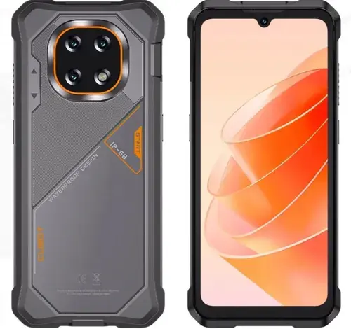 Telefon Mobil Cubot KingKong ES5, Procesor Octa-Core, Ecran IPS LCD 6.88inch, 12GB RAM, 256GB Flash, Camera Tripla 64 + 2 + AUX, Wi-Fi, 4G, Dual Sim, Android (Gri)