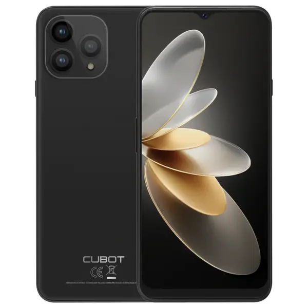 Telefon mobil Cubot P80, Negru, 4G, 6.5 FHD+, 16GB RAM (8GB + 8GB extensibili), 256GB ROM, 48MP+24MP, Android 13, MT8788V WA, NFC, 5200mAh, Dual SIM