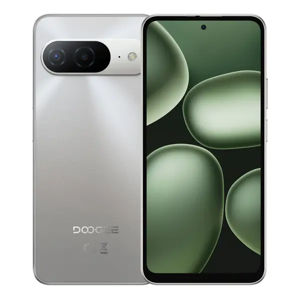 Telefon Mobil DOOGEE B10, Gri, 4G LTE, Ecran 6.6 FHD+, 48GB RAM (6GB + 42GB extensibili), 256GB ROM, Procesor Helio G100, Baterie 7600mAh 33W, Camera 64MP, Android 16, Dual SIM
