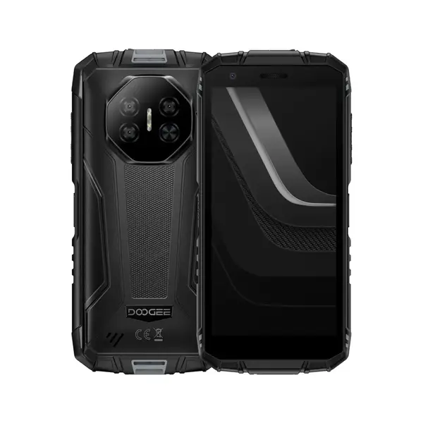 Telefon Mobil DOOGEE Fire 3 Max, Gri, 4G, Camping Light 1200LM, 5.5 HD+, 32GB RAM (8GB + 24GB extensibili), 256GB, Camera 48MP + 20MP Night Vision, Android, 8350mAh, Dual SIM