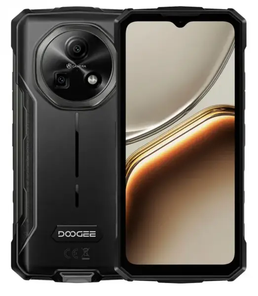 Telefon mobil DOOGEE Fire 7, Gri, 5G, 6.6 HD+ IPS, 36GB RAM(6GB+30GB Extensibili), 128GB ROM, 64MP, Android 15, Dimensity 6300, Difuzoare duble, NFC, OTG, Face ID, 13000mAh, 18W, Dual SIM