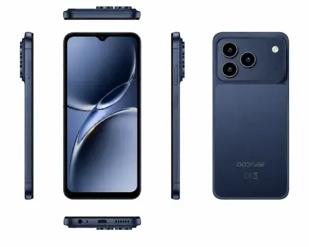 Telefon Mobil DOOGEE Note 57 Lite, Albastru, 4G LTE, 6.56 HD+ 90Hz, 12GB RAM (3GB + 9GB extensibili), 32GB ROM, SC9863A, Camera 13MP, 6150mAh, Android 16, Dual SIM