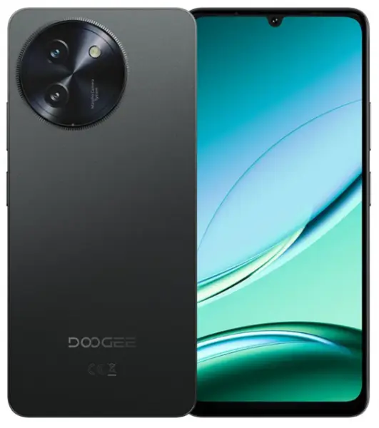 Telefon Mobil Doogee Note 59 Pro, Negru, 5G, 6.75 HD+ IPS 120Hz, 32GB RAM (8GB + 24GB extensibil), 256GB, Android 15, Unisoc T8200, 16MP+8MP, 6250mAh, NFC, Dual SIM