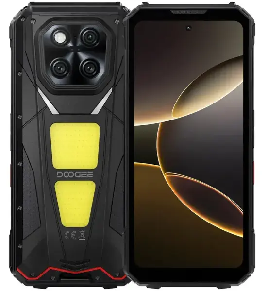 Telefon Mobil Doogee V Max Play VIP, Negru, Proiector Video, 5G, 6.78 FHD+ 120Hz, 36GB RAM (16GB + 20GB extensibili), 512GB ROM, Android 15, 200MP + 20MP Night Vision, 20500mAh, 45W, Dual SIM