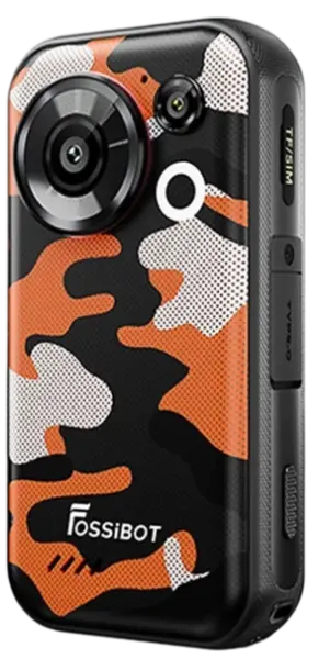Telefon Mobil FOSSiBOT F116 Pro Portocaliu, 5G, 4.05 120Hz, 36GB RAM (12GB+24GB extensibili) 256GB ROM, MediaTek Dimensity 7300, Camera 48MP Ultra-Wide, 3700mAh, Incarcare 33W, Dual SIM
