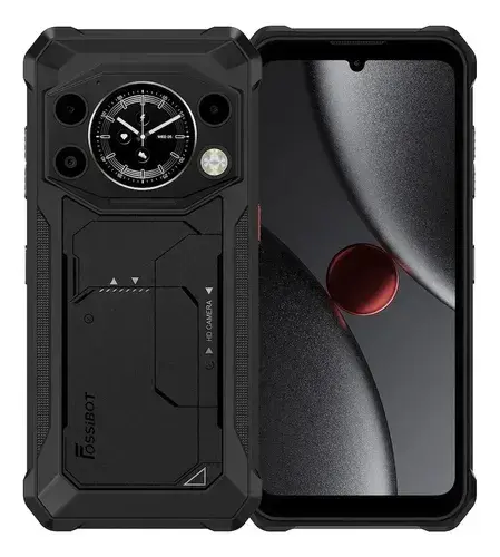Telefon Mobil Fossibot F117, Negru, 5G, 6.75 , 32GB RAM (8GB + 24GB extensibili), 256GB, T615, 10000mAh, Fast Charge, Camera 50MP, Android 15, NFC, Dual SIM
