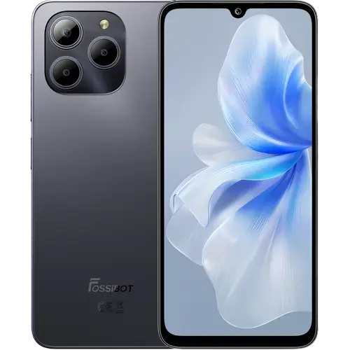 Telefon Mobil FOSSiBOT S2, Procesor MediaTek Helio G85, Ecran IPS touchscreen 6.72inch, 8GB RAM, 256GB Flash, Camera 50 MP, Wi-Fi, 4G, Dual Sim, Android (Gri)