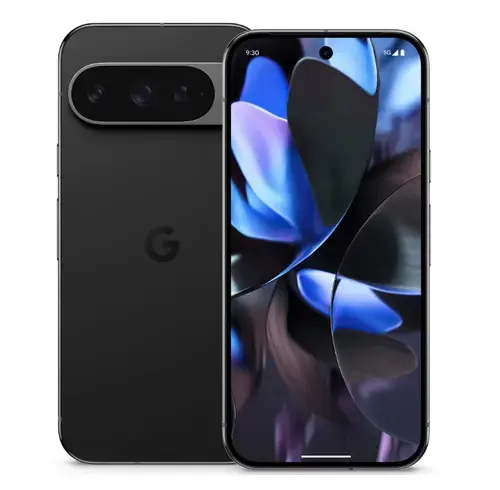 Telefon Mobil Google Pixel 9 Pro, Procesor Google Tensor G4 Octa-core, LTPO OLED Capacitive Touchscreen 6.3, 16GB RAM, 128GB Flash, Camera Tripla 50+48+48MP, Wi-Fi, 5G, Dual SIM, Android (Negru)
