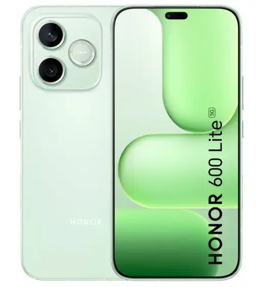 Telefon Mobil Honor 600 Lite, Procesor Mediatek Dimensity 7100 Elite Octa-Core, AMOLED Touchscreen 6.6inch, 8GB RAM, 256GB Flash, Camera Duala 108+5MP, Wi-Fi, 5G, Dual Sim, Android (Verde)