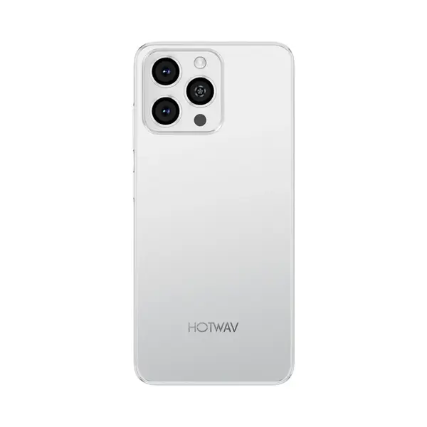 Telefon Mobil HOTWAV A16 Pro Max, Alb, 4G LTE, Ecran 6.75 HD+, 12GB RAM (3GB + 9GB extensibili), 64GB, Android 15, 5160mAh, Dual SIM