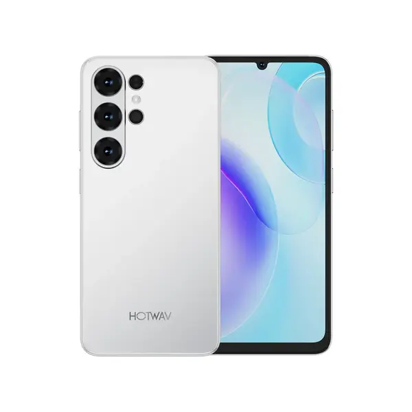 Telefon Mobil HOTWAV A26 Ultra, Alb, 4G LTE, Ecran 6.56 90Hz, 12GB RAM (3GB + 9GB extensibili), 128GB, Camera AI, Android, Dual SIM