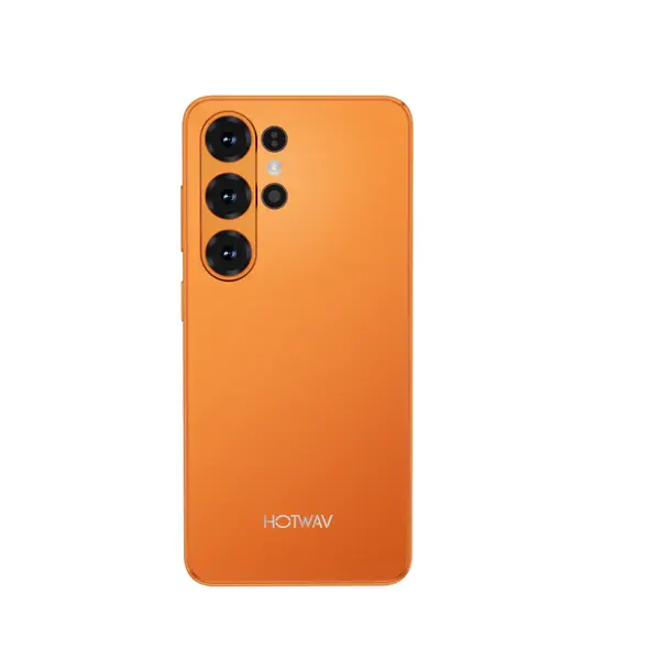 Telefon Mobil HOTWAV A26 Ultra, Portocaliu, 4G LTE, Ecran 6.56 90Hz, 12GB RAM (3GB + 9GB extensibili), 256GB, Camera AI, Android, Dual SIM