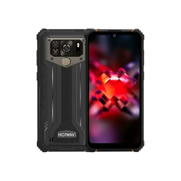Telefon Mobil Hotwav W10, Negru, 4G, 6.53 HD+ IPS, 4GB RAM, 32GB ROM, 13MP, Android 12, Helio A22, Incarcare Inversa, Toolkit, 15000mAh, 18W, Dual SIM