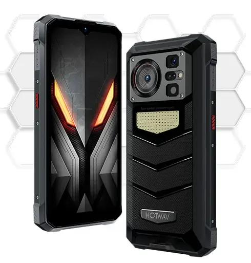 Telefon mobil HOTWAV W11 Negru, 4G, 6.6 FHD+, 12GB RAM (6GB + 6GB extensibili), 256GB ROM, Android 13, MT8788 Octa-Core, Lanterna 280LM, 24MP Night Vision, 20800mAh, 33W, Amprenta, NFC, Dual SIM