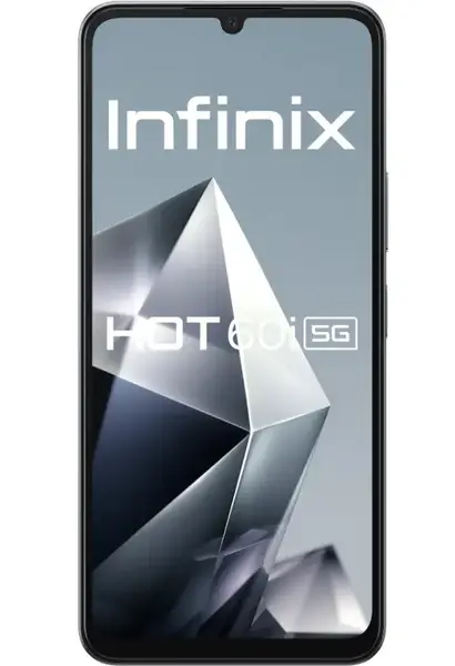 Telefon Mobil Infinix Hot 60i, Procesor Mediatek Dimensity 6400, Ecran IPS LCD 6.75inch, 4GB RAM, 128GB Flash, Camera 50 MP, Wi-Fi, 5G, Dual Sim, Android (Negru)