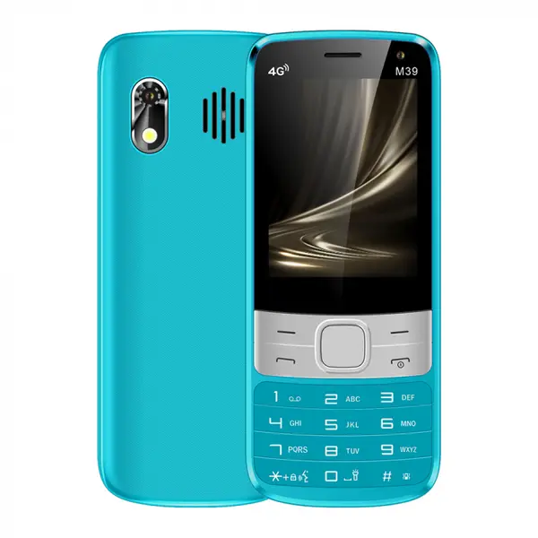 Telefon mobil iSEN MKTEL M39, Albastru, 4G, ecran tactil de 2.8 , 2GB RAM, 16GB ROM, card TF, camera 2MP + 2MP, Android 12, baterie 2500mAh, Dual SIM