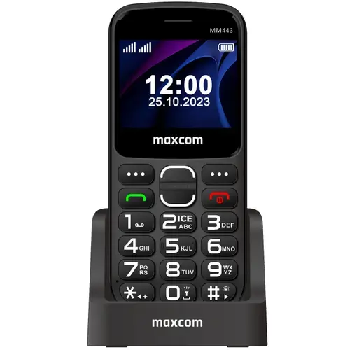 Telefon mobil Maxcom MM443 Comfort L 4G (Negru)