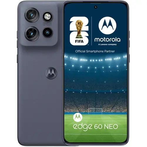 Telefon Mobil Motorola Edge 60 Neo, Procesor Mediatek Dimensity 7400, LTPO P-OLED 6.36inch, 8GB RAM, 256GB Flash, Camera Tripla 50 + 10 + 13 MP, Wi-Fi, 5G, Dual Sim, Android (Gri)