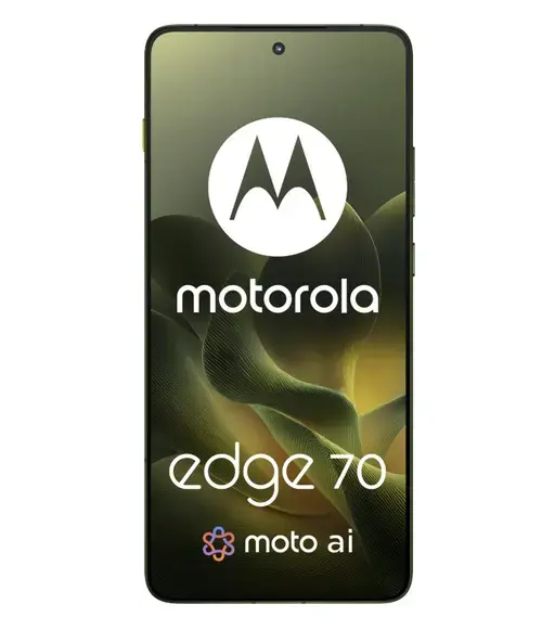 Telefon Mobil Motorola Edge 70, Procesor Qualcomm SM7750-AB Snapdragon 7 Gen 4, P-OLED 6.7inch, 12GB RAM, 512GB Flash, Camera Duala 50 + 50 MP, Wi-Fi, 5G, Dual Sim, Android (Verde inchis)