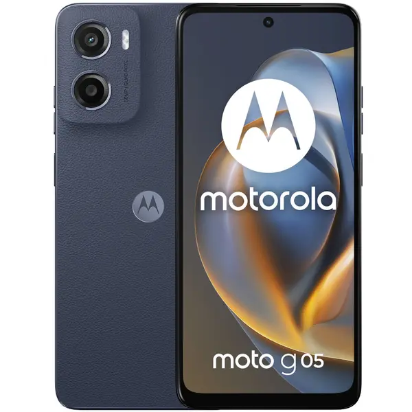 Telefon mobil Motorola Moto g05 LTE, 256GB, 8GB, Dual SIM, Denim Blue