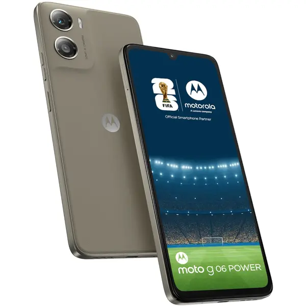 Telefon mobil Motorola Moto g06 Power LTE, 256GB, 4GB, Dual SIM, Laurel Oak