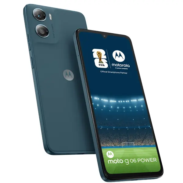 Telefon mobil Motorola Moto g06 Power LTE, 256GB, 4GB, Dual SIM, Pantone Tapestry