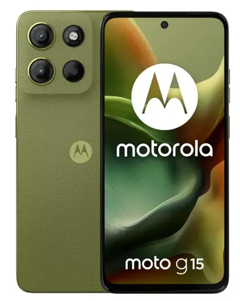 Telefon Mobil Motorola Moto G15, Procesor Mediatek Helio G81 Extreme Octa Core, IPS LCD Capacitive touchscreen 6.72inch, 8GB RAM, 512GB Flash, Camera Duala 50+5MP, Wi-Fi, 4G, Dual Sim, Android (Verde)