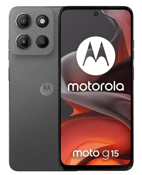 Telefon Mobil Motorola Moto G15, Procesor Mediatek Helio G81 Extreme Octa Core, IPS LCD Capacitive touchscreen 6.72inch, 8GB RAM, 128GB Flash, Camera Duala 50+5MP, Wi-Fi, 4G, Dual Sim, Android (Gri)